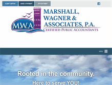 Tablet Screenshot of marshallwagner.com
